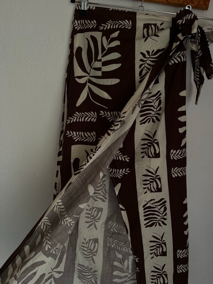 Bohem Tarzı Uzun Bağlamalı Etek - Görsel 3