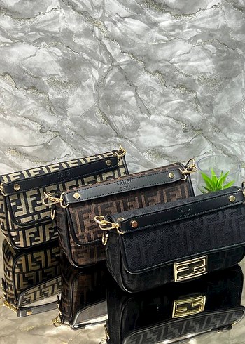 Fendi Zincir Detaylı Klasik Kadın Çanta