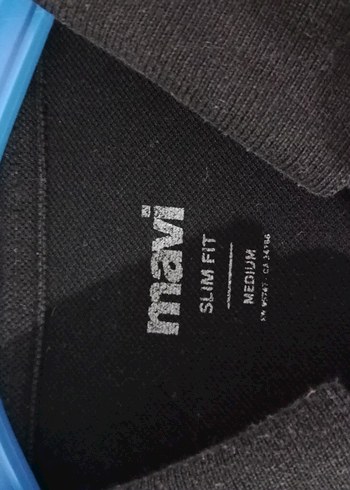 Erkek Siyah Polo Yaka Kısa Kollu Tişört - Görsel 2