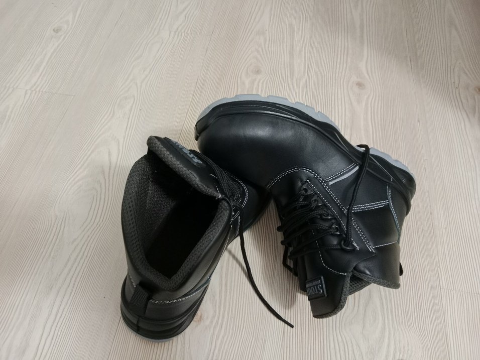 Siyah Sokak Stili Kauçuk Erkek Botları - Görsel 3