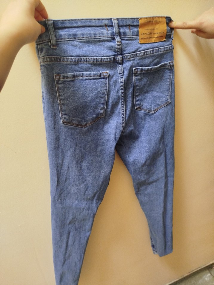 Mavi  Kadın Denim Pantolon - Görsel 2