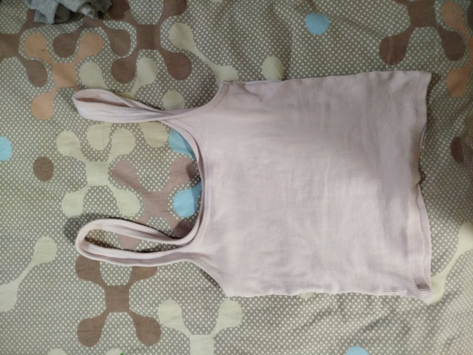 açık pembe Askılı Kadın Atlet - Görsel 2