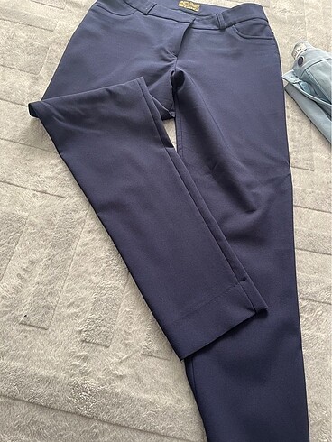 2yaka lacivert kumaş pantalon