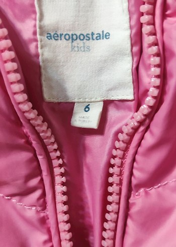 Kız Çocuk Pembe Fermuarlı Mont - Görsel 4