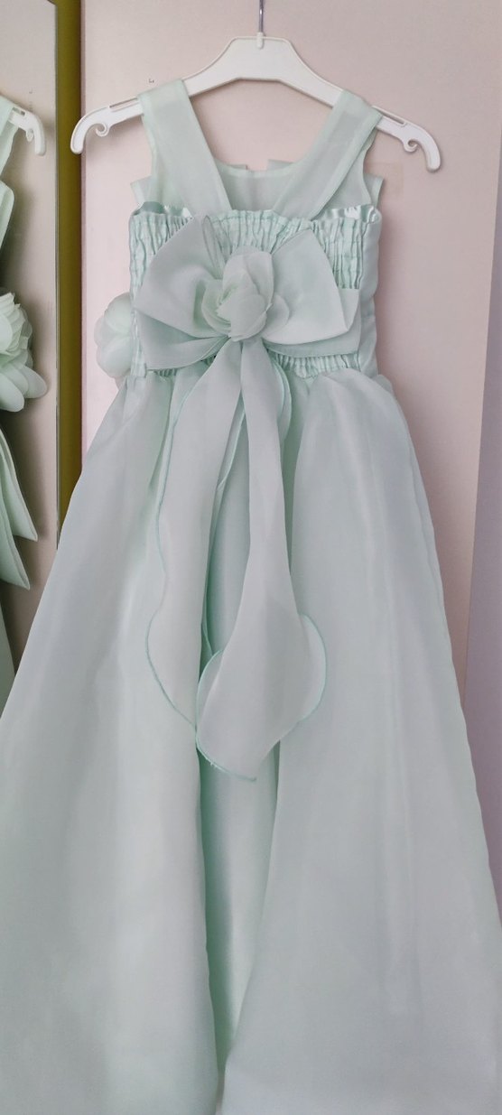 Straplez Kız Çocuk Elbise - Görsel 2