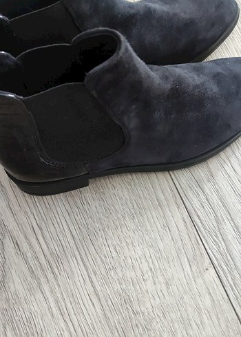 Süet Lacivert Kadın Bot - Görsel 2