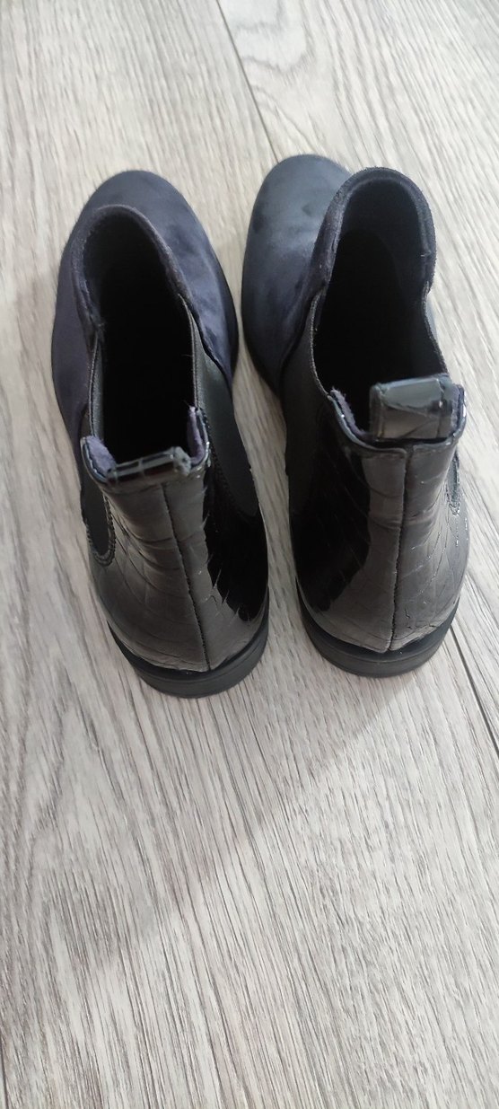 Süet Lacivert Kadın Bot - Görsel 3