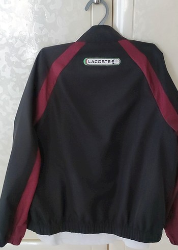 Lacoste Erkek Çocuk Siyah Fermuarlı Ceket - Görsel 6
