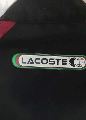 Lacoste Erkek Çocuk Siyah Fermuarlı Ceket - Görsel 2