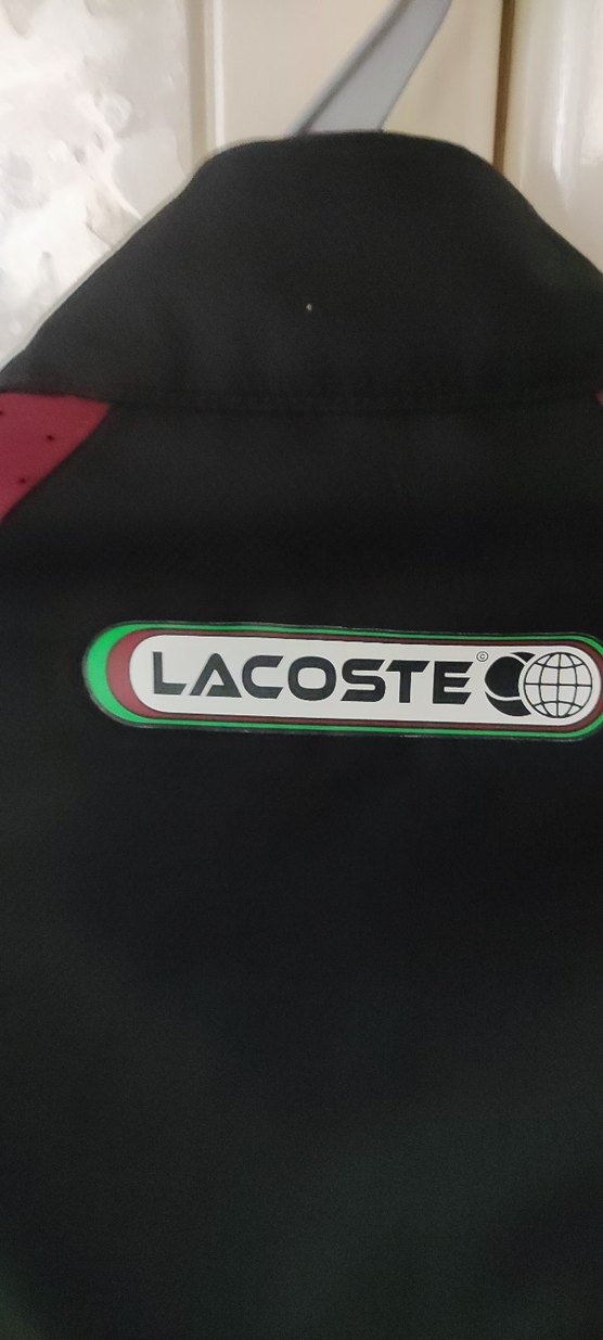 Lacoste Erkek Çocuk Siyah Fermuarlı Ceket - Görsel 2