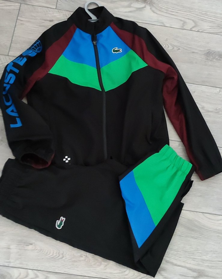 Lacoste Erkek Çocuk Siyah Fermuarlı Ceket - Görsel 3