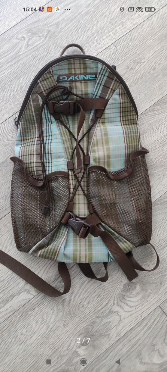 Dakine Ekose Desenli Sırt Çantası - Görsel 2