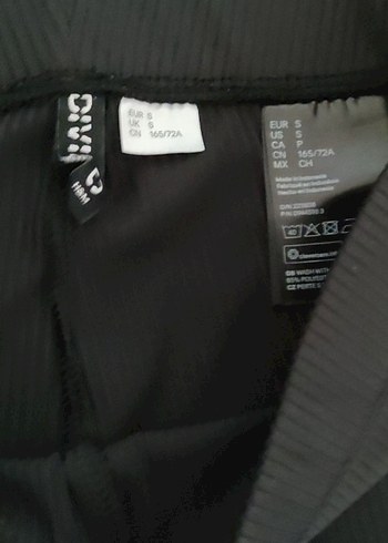 Siyah fitilli tayt - Görsel 2