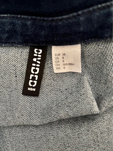 H&M H&M denim elbise