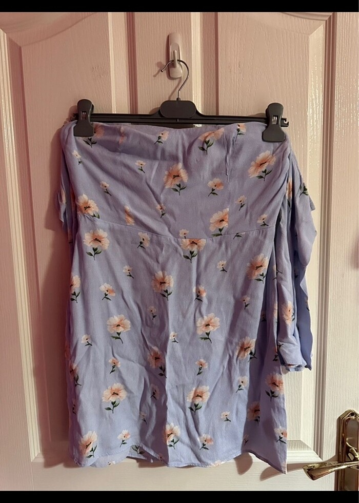 Forever 21 çiçekli elbise - Görsel 2