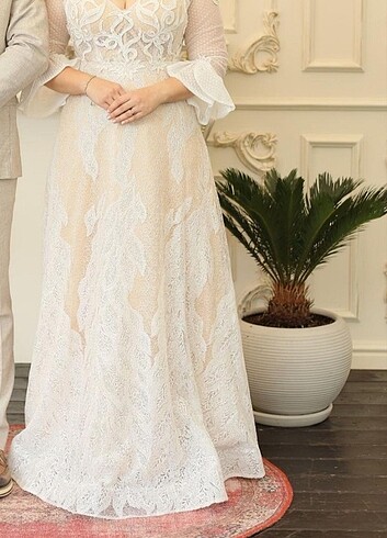 Vintage gelinlik - Görsel 2