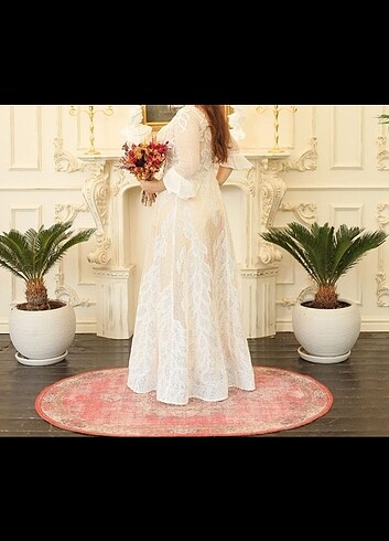 Vintage gelinlik - Görsel 4