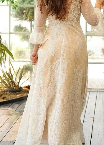 Vintage gelinlik - Görsel 5