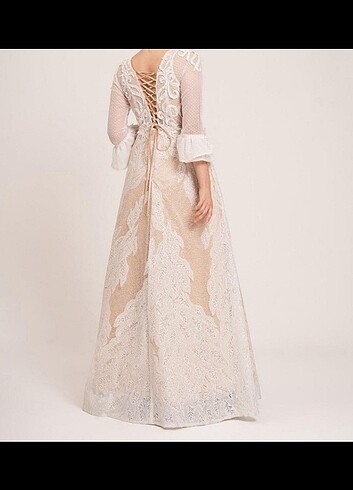 Vintage gelinlik - Görsel 6