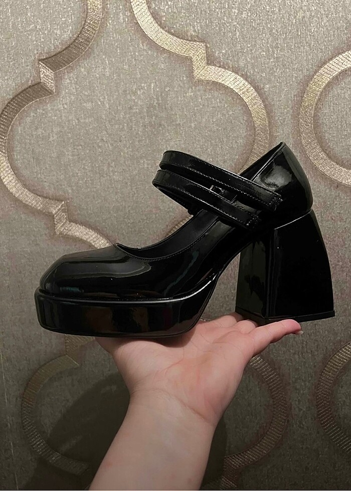 Platform topuklu ayakkabı - Görsel 3