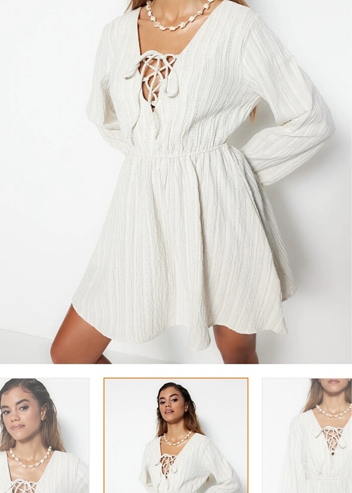 Plaj elbisesi - Görsel 3