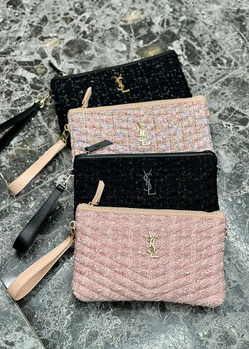 YSL Nakışlı Kadın El Çantası