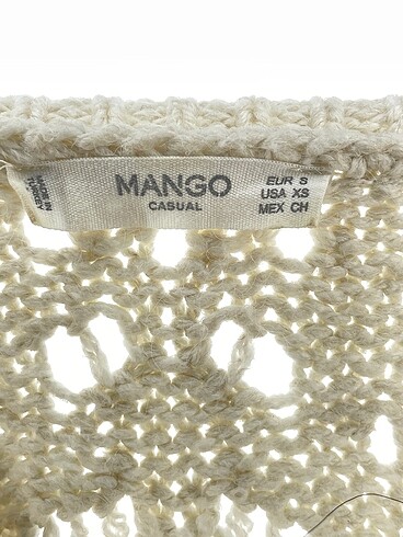 s Beden beyaz Renk Mango Kazak / Triko %70 İndirimli.