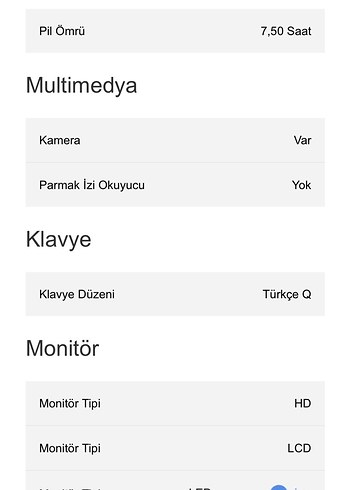 Acer Extensa 15.6" 11.Nesil Core i5 8GB 256GB SSD - Görsel 7