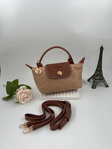 longchamp hasır çanta