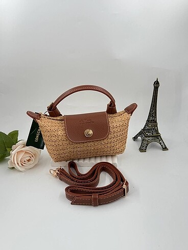  Beden longchamp hasır çanta