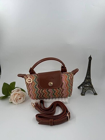  Beden longchamp hasır çanta