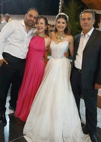 diğer Beden beyaz Renk Dantel Gelinlik