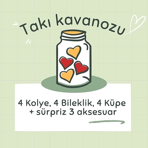 Takı kavanozu
