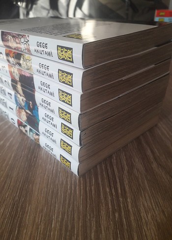 Beden Renk Jujutsu Kaisen Manga Seti 0-6