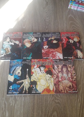 Jujutsu Kaisen Manga Seti 0-6