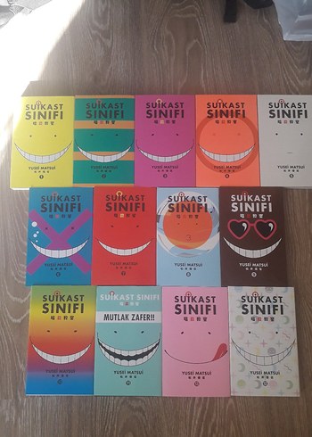 Suikast Sınıfı Manga 1-13. Ciltler