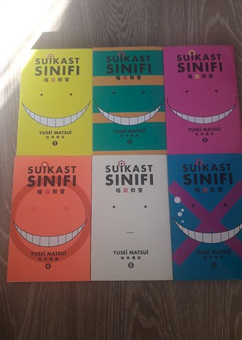 Suikast Sınıfı Manga 1-13. Ciltler