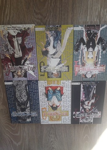 Death Note Manga Seti 1-13