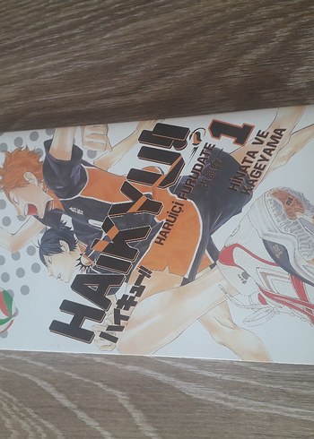 Haikyu!! Manga Seti 1-4 Ciltler