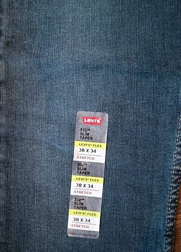 Levis Levis kot pantolan Sıfırdır