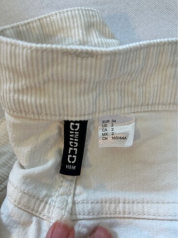 H&M H&m kadife pantolon