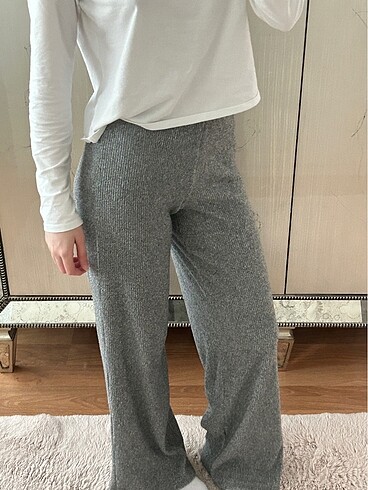 Bershka ispanyol paça pantolon