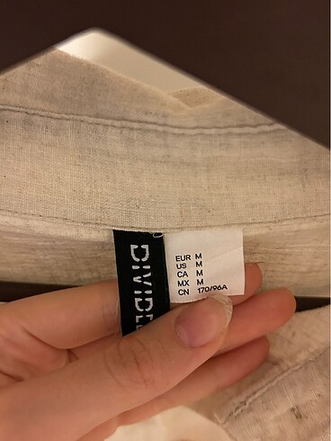 m Beden H&M keten gömlek