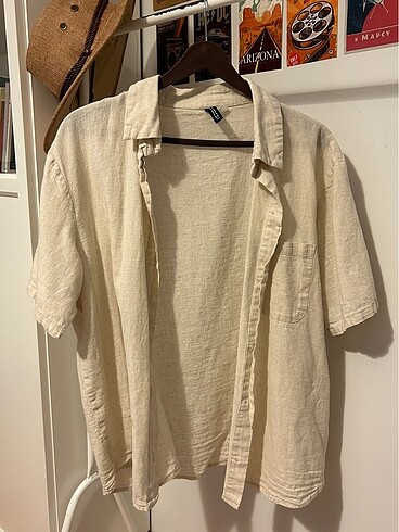 H&M H&M keten gömlek