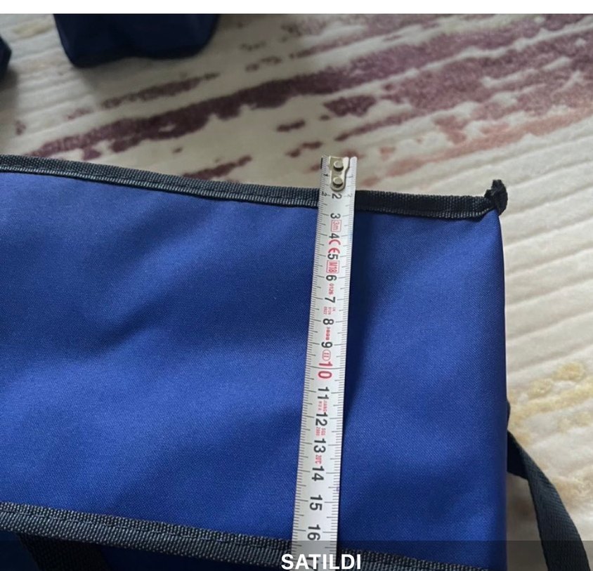 Mavi Termos Bebek Çantası Orta Boy - Görsel 2