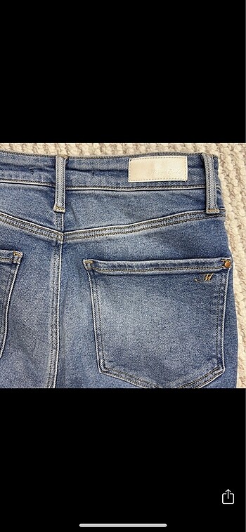 27 Beden Mavi jean pantolon