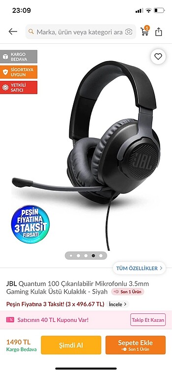 Oyuncu kulaklığı