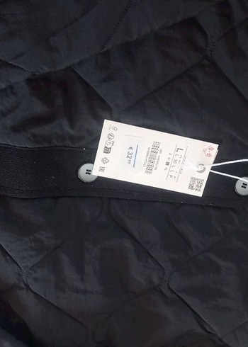 zara mont ceket kaban Düğmeli Siyah Kadın Ceket - Görsel 2