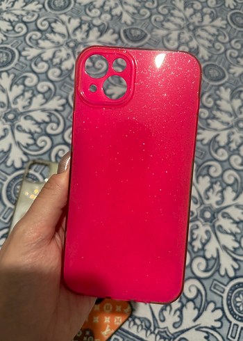 Rengarenk Pul İşlemeli 14Plus 15Plus Telefon Kılıfı - Görsel 4