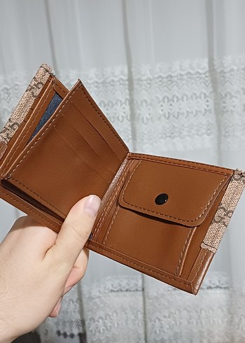 Kahverengi Desenli Gucci Erkek Cüzdan - Görsel 3